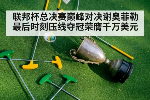 联邦杯总决赛巅峰对决谢奥菲勒最后时刻压线夺冠荣膺千万美元